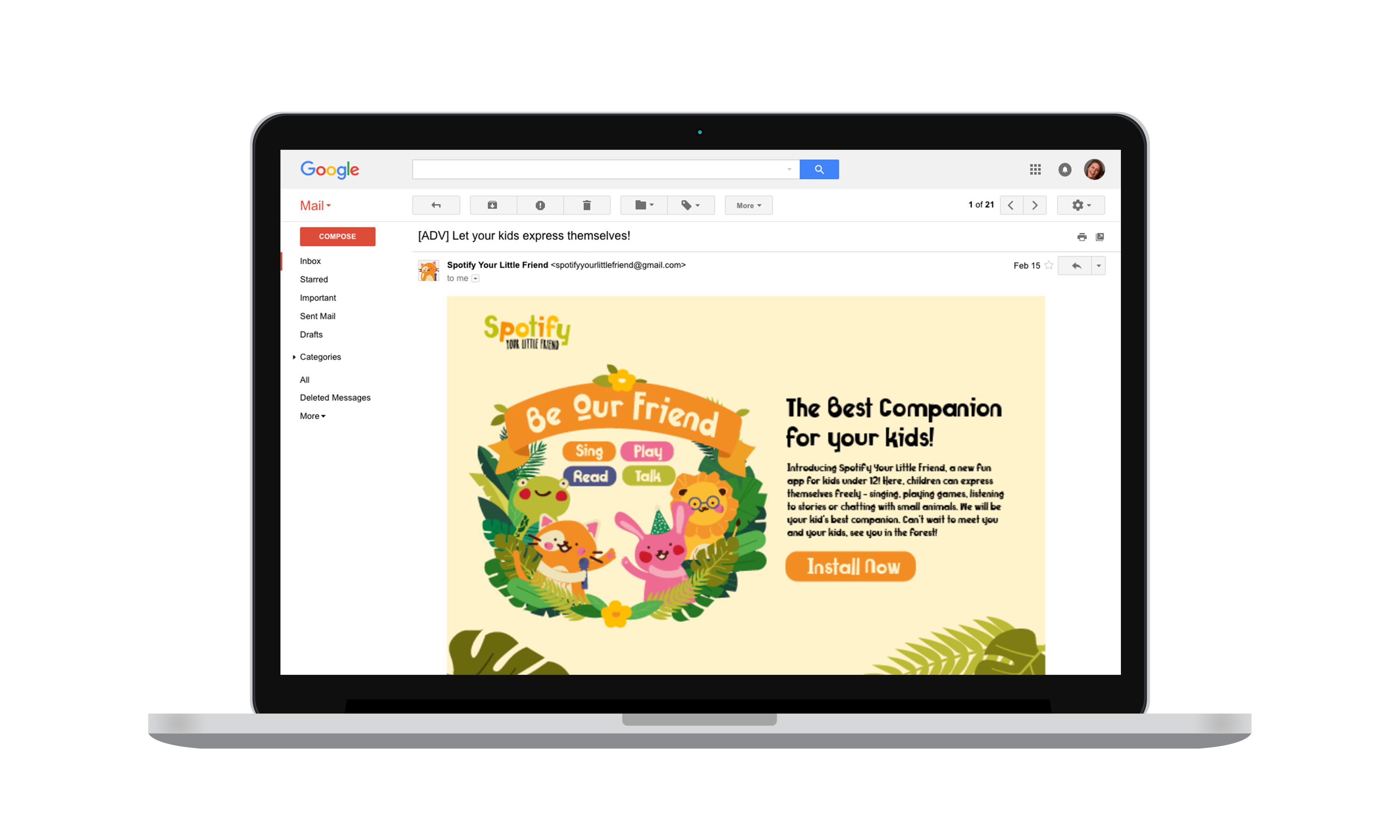 Companion App for Children 1